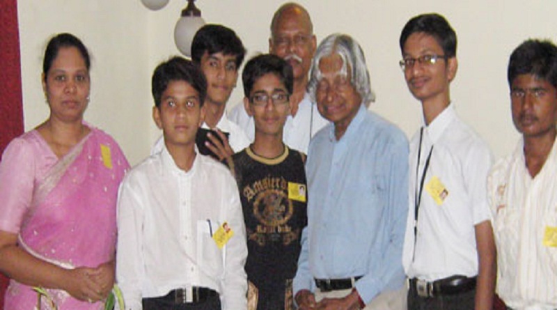 Our Students With A.P.G. Abdul Kalam